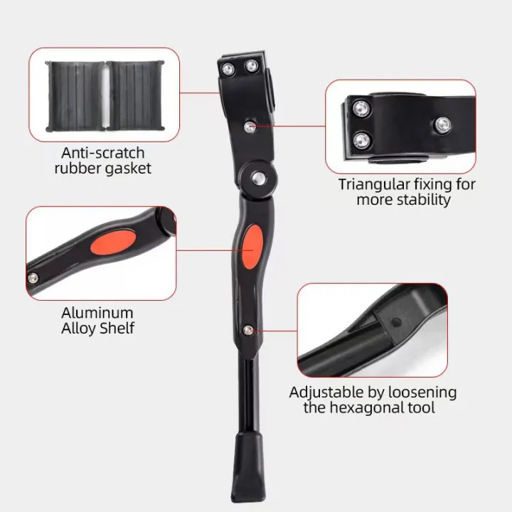 Bicycle%20Stand%2040cm%20Height%20Adjustable%20and%20Universal%20Side%20Stand%20Durable%20Bike%20Stand%20Made%20of%20Aluminium%20Alloy%20Adjustable%20Bracket%20-%20Image%203
