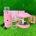 Multifunctional Electric Cooking Machine- 3 in 1 Food Processor. 