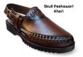 New Peshawari Skull Chappal Leather Boot Shape Kheri. 
