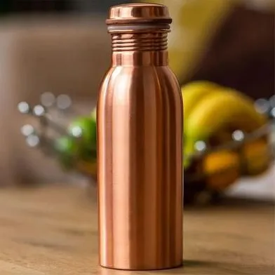 Copper%20water%20bottle%20Copper%20Charge%201000%20Water%20Bottle%20Set%20of%201%20ltr%20Copper%20Brown%20-%20Image%202