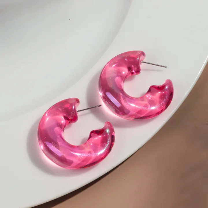 New%20Iridescent%20Acrylic%20Chunky%20Circle%20Earring%20Hoops%20for%20Women%20Transparent%20Geometric%20Huggies%20Earrings%20Korean%20Fashion%20Jewelry%20%20-%20Image%207