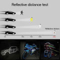 1cmx8m Bike Stickers Reflective Tape Fluorescent Safety Warning Strips MTB Cycling Tapes for Bicycle Helmet Motorcycle Scooter. 