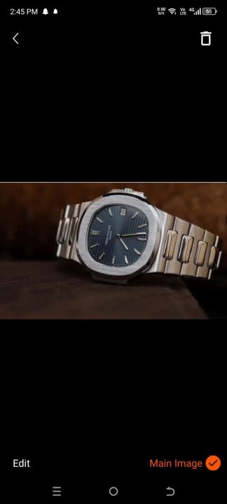 PATEX PHILLIPS WATCH FOR MAN STAIN LESS STEEL FOR LUXURY WATCH