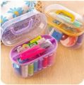 Sewing Kit Needle Box Set 10 in 1 Household Sewing Tools Portable Sewing Kit. 