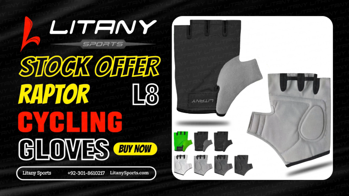 ✨Cycling Gloves Bicycle Mountain Fitness Bike Gloves | Raptor L8 | Litany Sports✨