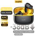 Realfit F3 ANC Active Noice Cancellation Bluetooth Earphones ENC Call HIFI Stereo Superb Bass Wireless Earbuds With Gaming Mode, Lenovo. 