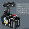 Zhegao 00845 Canon camera with flash gun mini block building kit 407 pieces. 