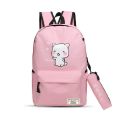 School Bag for Teen Girls Backpack Student Bookbag Travel Backpack Daypack with Coin Pouch. 