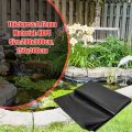 Pond Liner HDPE Reinforced Polyethylene For Fish Koi Pond Fountain Waterfall Water Tank Pond Liners For Outdoor Ponds Black. 