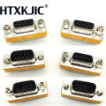 High Quality Mini Null Modem DB9 Female Male plug Adapter Gender Changer cross new. 