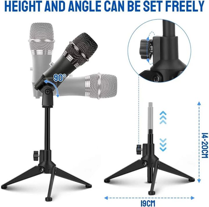 USB PC Microphone, Computer Microphone, Desktop Microphone, Condenser Microphone, Recording Microphone