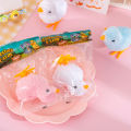 1 PCs random color random multicolor simulation plush chicken roll jumping. 