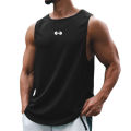 Summer Tank Top Mens Gym Fitness Training Clothing Quick Dry Silm Fit Bodybuilding Sleeveless Shirts Men Fashion Basketball Vest. 