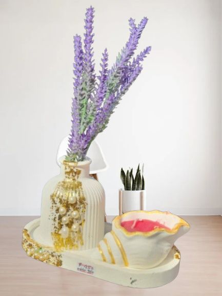 Elegant Mini Flower Vase Set.. 3in1