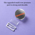 2 Pairs/5 Pairs Invisible Seamless Transparent Bra Straps - Thin and Non-Slip Straps for Lingerie and Lingerie Accessories, No S. 
