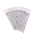 PVC Wear-resistant Korean Keyboard Stickers For Laptop/PC/Desktop Transparent Computer Korean Letter Keypad Stickers Label. 