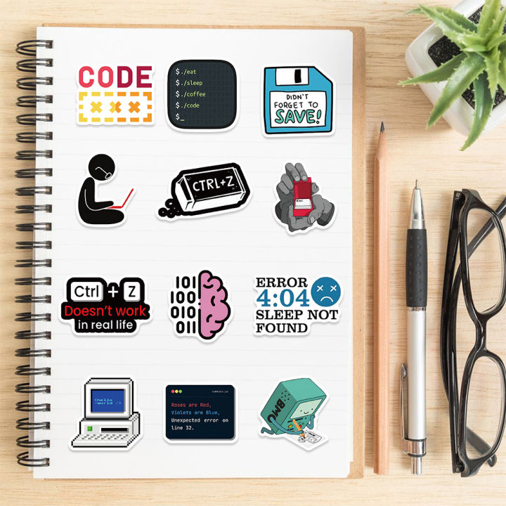 50pcs%20Programming%20Stickers%20Internet%20Js%20Funny%20Decals%20DIY%20Stickers%20Waterproof%20Sticker%20Notebook%20Laptop%20Suitcase%20Phone%20Car%20-%20Image%205