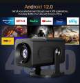 HY320 Mini Andorid Portable Projector with Gaming Console 2 in 1 Gaming Projector 1080P Smart Projector FHD 4K Supported with WiFi 6, Home Theater Outdoor Video Projector. 