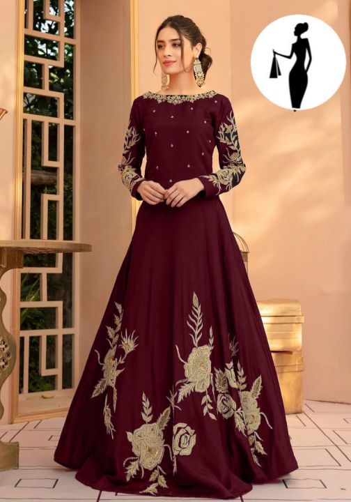*Heavy%20Embroidery%20Neck%20Line%20,Sleeves%20&%20Bottom%20Maxi%20-%20Image%202