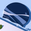 Fashion Silicone Swimming Cap for Women Comfortable Waterproof Swim Cap Adults Bath Cap.