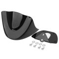 Front Chin Spoiler Lower Air Dam Fairing Cover Black Motorcycle Parts For Harley Dyna Fat Bob Streetbob Wide Glide FXD 2006-2017. 