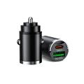 100W Car Charger Type USB C Dual Port Fast Charging For iPhone    Pull Ring Socket Cigarette  Charger. 