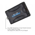 BNC to HDMI-Compatible Converter Coaxial Adapter Connector BNC Audio Input HDMI 1080P/720P Output for TV/Camera/DVR/Projector. 