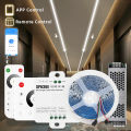 DC 24V Running Water Flowing Led Strip Light SMD2835 5M 10M 15M 20M Horse Race Tape Lamp with SP636E BanlanX App 2.4G Controller. 