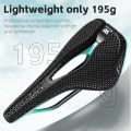 WEST BIKING Short Nose 3D Printed Bicycle Saddle Ultralight T800 Carbon Fiber MTB Road Bike Cushion Professional Racing Saddle. 