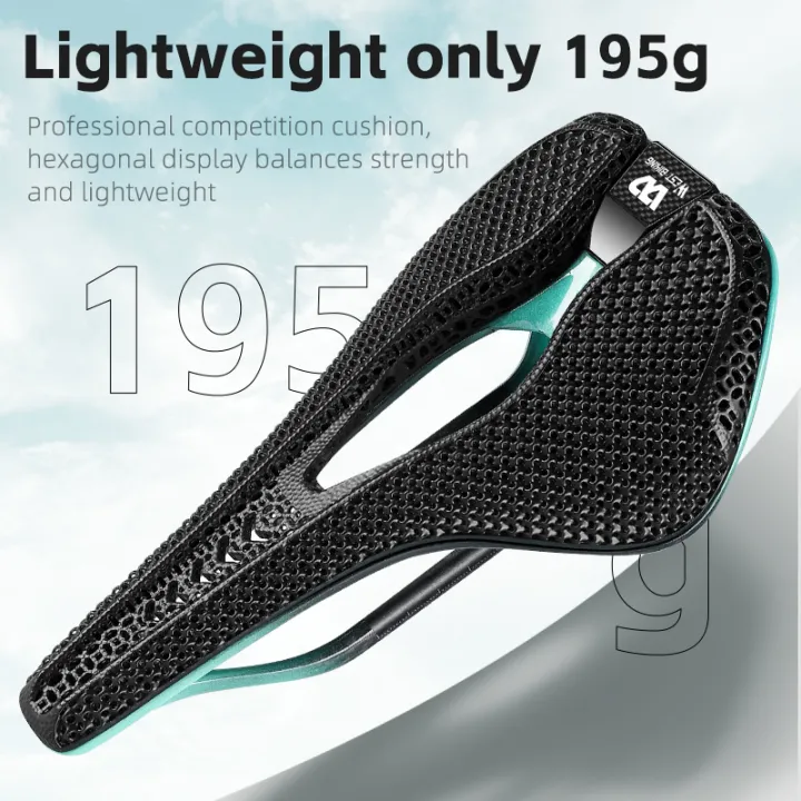 WEST%20BIKING%20Short%20Nose%203D%20Printed%20Bicycle%20Saddle%20Ultralight%20T800%20Carbon%20Fiber%20MTB%20Road%20Bike%20Cushion%20Professional%20Racing%20Saddle%20-%20Image%205