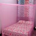 Magic Mosquito Net printed Design With Huge Airflow Net For King Size magic mosari.