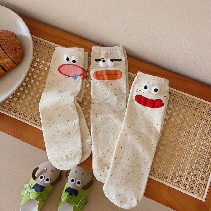 Funny%20Expression%20Women's%20Socks%20Spring%20Summer%20School%20Students%20Wearing%20Cute%20Cartoon%20Big%20Eyes%20Men%20Socks%20Friends%20Birthday%20Gifts%20-%20Image%205