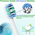 For Phili Sonic Care Toothbrush brush Head HX3/HX6/HX9 Series HX3210/3211/6150/6500/6510/6530/9342/6730 Replacement Brush Heads.