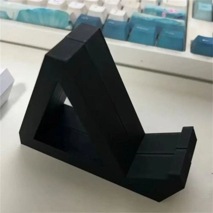 2Pcs%20Durable%20Plastic%20Keyboard%20Display%20Stand%20Anti-Slip%20Lightweight%20Keyboard%20Holder%203D%20Printing%20Keyboard%20Storage%20Rack%20-%20Image%204