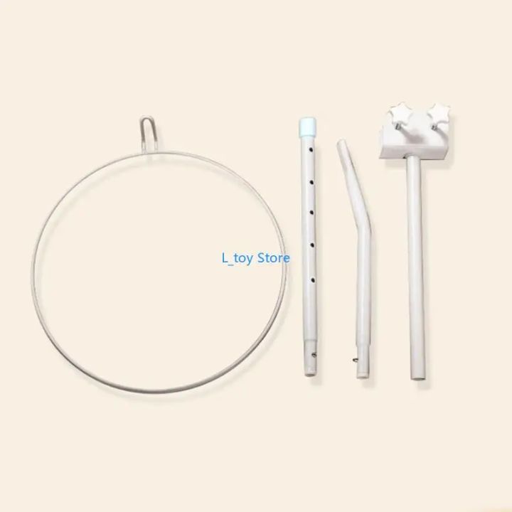 Adjustable%20Mosquito%20Net%20Stand%20Holder%20Clip-on%20Baby%20Bed%20Mosquito%20Net%20Mounting%20Support%20Ring%20Rack%20Stand%20Set%20-%20Image%203
