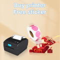 HZTZ 80mm Thermal Label Printer Bar QR Code Sticker Machine xprinter xp 365b H-Z851 USB Bluetooth Printing. 