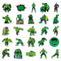 50 Piece The Hulk Stickers Waterproof DIY For Phones Laptop Car Sticker Creative Home Decal. 
