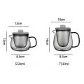 Glass Teapot With Infuser Borosilicate Glass Tea Kettle With Lid Dishwasher Stovetop Friendly Loose Leaf And Blooming Tea Maker. 