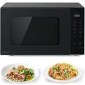 Panasonic 25L Compact Solo Microwave Oven NN-ST34NB,900W Push open, Auto-defrost, Child safety lock, Touch Operation, Quick 30 function, Black. 
