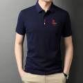 Becoolman-stylish and beautiful short sleeve polo shirt with stripe tip business casual breathable comfortable fabric. 