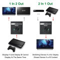 HDMI-compatible Switch Bi-Direction 2.0 Splitter 1x2/2x1 Adapter 1 in 2 out / 2 in 1 out  Converter for PS4/3 TV Box 4K Switcher. 