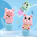 Cartoon Rattle Squeeze And Shake Bell Soothing Toy. 