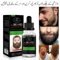 Natural Beard & Hair Growth Oil – Mustache Enhancer & Hair Loss Treatment Serum | 100% Herbal Formula for Men. 