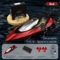 S5 2.4G RC Boat Waterproof Dual Motor High Speed Racing Speedboat Model Electric Radio Control Outdoor Boat Summer Water Pool To.