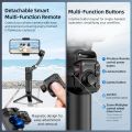 Handheld 3-Axis Gimbal Stabilizer for iPhone & Android, Anti-Shake Phone Holder with Tripod, for Vlogging & Video Recording. 