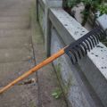 Farming Rake Stainless Steel Rake 14-Tooth Hay Deciduous Rake Pine Soil Rake Garden Gardening Tools Agricultural Farm Tools. 