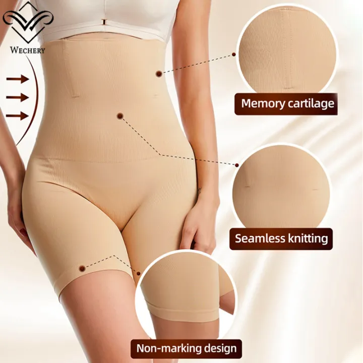 Wechery%20Shapewear%20Women%20Tummy%20Control%20High%20Waist%20Shapers%20Panties%20Butt%20Lifter%20Safety%20Pants%20Underwear%20No%20Pad%20-%20Image%205