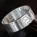 925 Sterling Silver Bracelet For Women men Lovely Flower Chain Fashion Wedding Party Cute Lady Jewelry. 