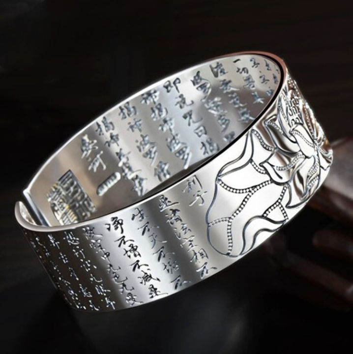 925%20Sterling%20Silver%20Bracelet%20For%20Women%20men%20Lovely%20Flower%20Chain%20Fashion%20Wedding%20Party%20Cute%20Lady%20Jewelry%20-%20Image%204