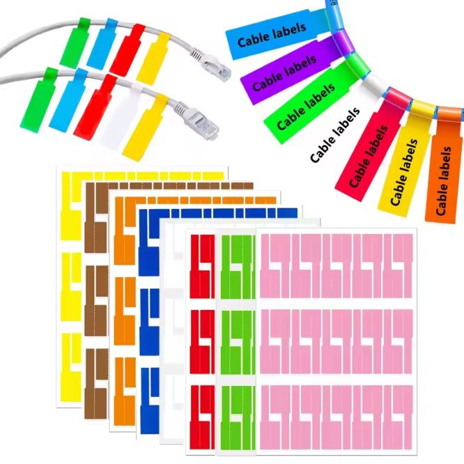 240/480pcs%20Self-Adhesive%20Cable%20Labels%20Colorful%20Waterproof%20Wire%20Marking%20Ties%20Laser%20Printer%20Stickers%20Fiber%20Wire%20Labels%20Organizers%20-%20Image%207